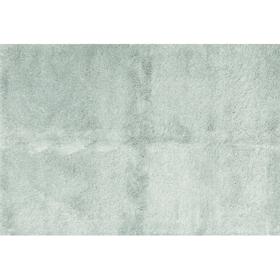 Ahgly Company Machine Washable Indoor Rectangle Contemporary Light Gray Area Rugs, 2' x 5'