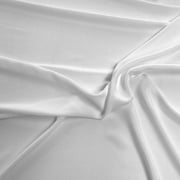 Rayon Challis Fabric 100% Rayon 53/54" wide Sold by the Yard Many Colors (White)