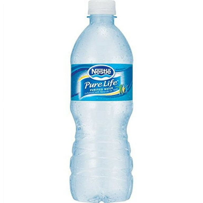 Nestle Pure Life Purified Bottled Water, 16.9 oz., Case of 24, 16.9 fl oz (Pack of 24), Size: Â 8.15 x 10.45 x 10.45 inches; 25.35 Pounds