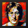 thumbnail image 2 of Stephen Chambers 20x20 Black Modern Wood Framed Wall Art Titled - John Lennon 10, 2 of 6