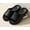 Black, variant on 1pair Couple House Slippers for Men Women, Non-Slip Comfort Bathroom Slippers, Lightweight One Piece Design Indoor Outdoor Home Shoes