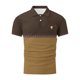 thumbnail image 5 of Blusa y camisa de manga corta con cuello vuelto para hombre, blusa de manga corta con solapa y botones estampados, blusa de poliéster para hombre, 5 of 5