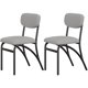 thumbnail image 1 of Kojooin Sillas de Comedor de Tela Boucle de Mediados de Siglo Patas de Metal Negro, Diseño Ergonómico y Cómodo para Uso en Cocina, Granja O Sala de Estar, 1 of 6