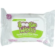 Boogie Wipes Gentle Saline Nose Wipes, Unscented, 30 Wipes