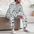 thumbnail image 7 of Pofeuu Modern Industry Print Men's Long Sleeve Pajama Set Pijamas Para Hombres Pijamas Para Hombres Mens Pajamas Set-X-Large, 7 of 7