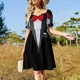 thumbnail image 5 of Camisa de esmoquin realista, vestido de manga corta, vestidos de noche, vestidos de baile de lujo, vestidos de verano para mujer, 5 of 8