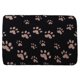 thumbnail image 1 of Manta para perros de felpa suave, lavable a máquina, manta para mascotas pequeñas, perros, gatos, estampado de patas M, 1 of 5