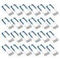 thumbnail image 1 of Unique Bargains 48x18mm Downlight Spring Clips 50 Pack Emitting Diode Recessed Lighting Accessories Securing Clamps Blue, 1 of 6