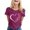 Wine, variant on Active Tops Women Compression Cold Gear plus Size T Shirts T Shirts Women Long Sleeve Tee Shirt Woman Lose Shirt Long Sleeve Compression Women T Shirt Short Sleeve Womens Tops Pink S