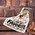 thumbnail image 6 of Loving Beagle Dog person Moments Are My Favorite, Playful Pet Portrait Pattern, Warm Flannel Blanket for Living Room and Reading Nook, Dog Moms decorative theme Gift, Pet Lover Home Decor, 6 of 9