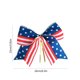 thumbnail image 3 of Lazo de tela para corona patriótica | Decoración de estrellas rojas, blancas y azules para el Día de la Independencia, 3 of 6
