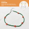 thumbnail image 3 of MasteelfCA 6 Pcs Collier Fleur Collier Perlé Collier Ras-du-Cou Élégant Statement pour Femmes, 3 of 7