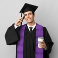 thumbnail image 5 of Haiem Glitter Purple Pattern Graduation Stole 2024 | Premium Satin Sash for Graduation Ceremony, 5 of 7