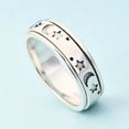 thumbnail image 2 of Artisan Crafted 925 Sterling Silver Spinner Ring for Women Jewelry Size 5 Birthday Christmas Gifts for Women, 2 of 7