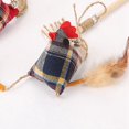 thumbnail image 3 of Faux Feather Cat Wand Wooden Cat Teaser Wand Kitten Interactive Toy with Bell, 3 of 10