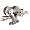 thumbnail image 2 of Top-Mount Stainless Steel Interior Sliding Barn Wooden Door Hardware Track Set ,Easy to Carry, 2 of 6