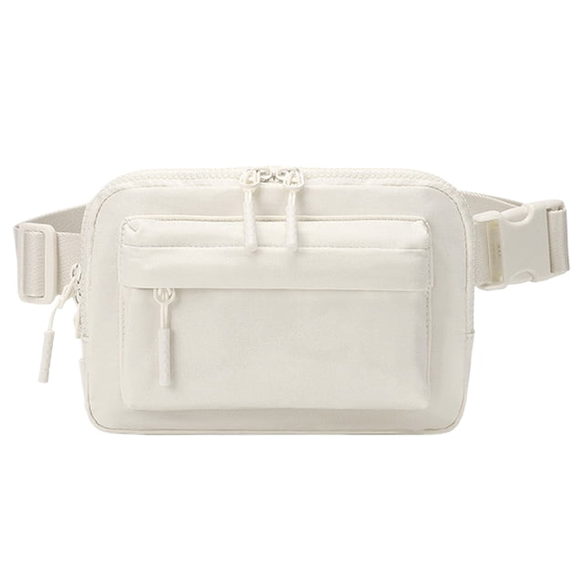 Bolso cruzado pequeño impermeable, riñonera de gran capacidad a la moda, bolso de pecho para correr de Color sólido, correa ajustable para entrenamiento de Yoga