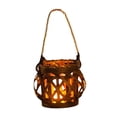 thumbnail image 3 of Elodie Chinese Mid Autumn Festival Lantern Rattan Lantern with Handle Traditional Table coffee, 3 of 8