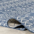 thumbnail image 4 of nuLOOM Kandace Tribal Indoor/Outdoor Area Rug, 7' 6" x 10' 9", Blue, 4 of 9