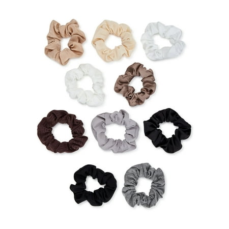 Time and Tru Hair Ties, 10-Pack