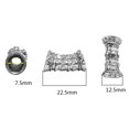 thumbnail image 4 of 10 piezas DIY Hair Tube Dread Locks Beads Hair Braiding Jewelry Cuff Clip, Material duradero, 4 of 9