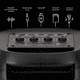 thumbnail image 3 of Bocina Bafle Bluetooth 2x8" Select Sound Modelo Flex Subwoofer Radio Fm Tws BT2028, 3 of 5