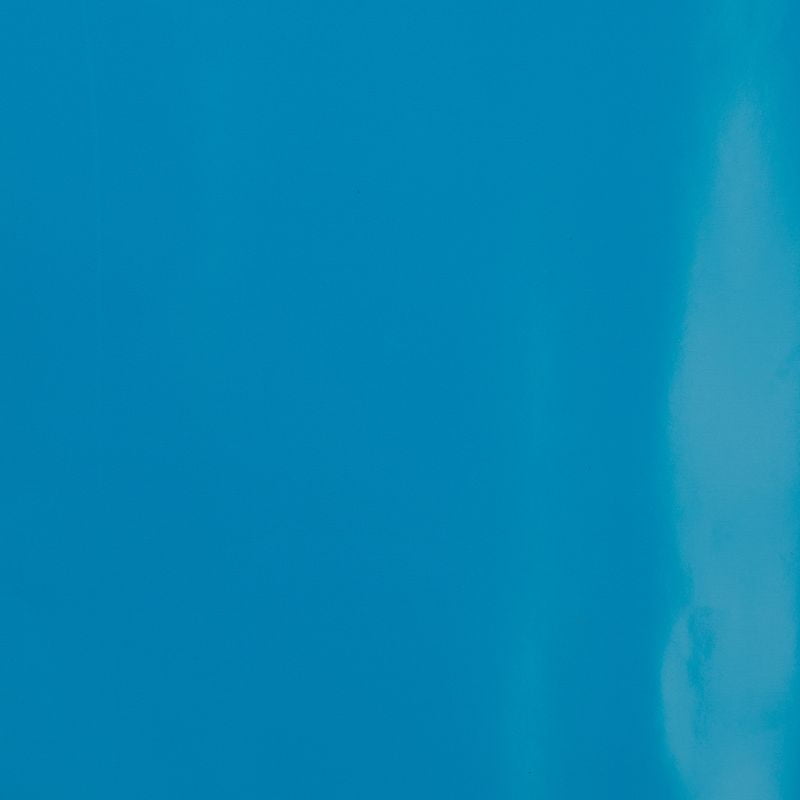 JAM Paper Glossy Wrapping Paper, 52.6 Sq ft Total (17 in x 18 Ft Each), Bright Blue, 2 Rolls