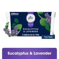 Glade® Candles, Eucalyptus & Lavender, Fresh Collection, 8.16 oz, Pack of 2