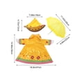 thumbnail image 3 of Nkmbld Porch Goose Clothes, Cute Goose Decor for 23" Lawn Statue, Big White Gooses Raincoat Sculpture Decoration for Lawn Yard and Patio, 3 of 8