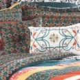 thumbnail image 4 of Lush Decor Boho Stripe Comforters 7Pc K, 4 of 5