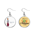 thumbnail image 1 of Símbolo de Solidaridad 1 de diciembre Día Mundial del SIDA el VIH la cinta roja Pendiente del lóbulo de la joyería del pendiente de la hoja del otoño Unbranded M, 1 of 3