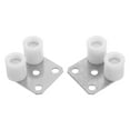 thumbnail image 1 of GOOHOCHY 2 Pcs Rouleau de Guidage Inférieur pour Portes Coulissantes en Verre, 1 of 8