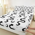 thumbnail image 3 of Castle Fairy Boys Girls Animal Snake Twin Sheet Sets,Bohemian Moon Stars Bedding, 3 of 7