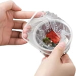 Sac à corbeille de cuisine, 100 PCS Filtre de fraise d'évier Mesh Bag, Sac de fraises de la corbeille de cuisine, Sacs de filtre anti-blogging élastique jetables, convient à toutes les tailles de fraiser d'encre