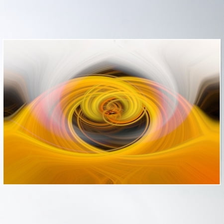 Twirl Poster Wall Art, Modern Wall Decor For Living Room Bedroom, 12x18 UNFRAMED