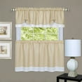 thumbnail image 2 of Park Avenue Collection Darcy Tier and Valance Set 58x24/58x14, 2 of 3