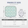 thumbnail image 3 of Balery 2 Piece Daisy Floral A Car Windshield Sun Shade|Foldable Front Windshield Shade for Car Front Window for Most Sedans SUV Truck-Medium, 3 of 7