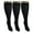 Black, variant on 3 Pair Sheer Black Large/X-Large Ladies Compression Socks, Moderate/Medium Compression 15-20 mmHg. Therapeutic, Occupational, Travel & Flight Knee-High Hosiery.