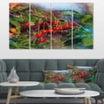 thumbnail image 1 of Summer and Cherries Watercolor - Floral Art Canvas Print, 1 of 4