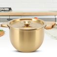 thumbnail image 4 of 2.8L Oil Filter Pot, Household Oil Filter Pot Non Stick Dustproof Leakproof Coating  For Frying Oil Gold, 4 of 8