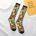 thumbnail image 6 of Bingfone Compression Socks for Women and Men Long Socks for Running Athletic Cycling Nurse-Robot and Monsters, 6 of 8