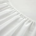thumbnail image 4 of Urban Shop Double Sided Tech Pocket Fitted Sheet with Pillowcase, Twin/XL, White, 4 of 6