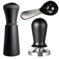 thumbnail image 1 of Herramienta para dispensar café expreso: prensador de café con resorte de acero inoxidable 304 de 58 mm con base plana, como se muestra, como se muestra, 1 of 5