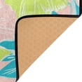thumbnail image 4 of Area Rug Indoor 80"x58"in Non-Slip Wear Resistant Floor Mats Soft Large Carpets for Living Room Bedroom Home Decor Pink Teal Lime Green Floral, 4 of 7