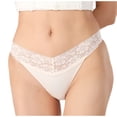 thumbnail image 2 of Wancir Womens Sexy Underwear Lace Cotton Bikini Panties Breathable Low Rise Soft Stretch Cheeky Ladies Briefs, 2 of 5