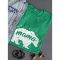 thumbnail image 3 of Mama Bear Graphic Women Kelly Green T-Shirt, Female Large, 3 of 4