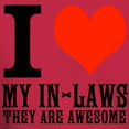thumbnail image 3 of CafePress - I Love My In Laws Dark T Shirt - Men's Classic Graphic Cotton T-Shirt, 3 of 4