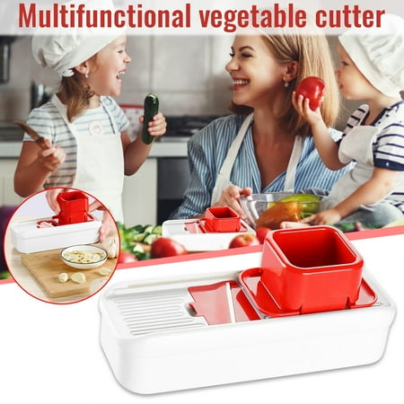 

Mittory Kitchen Multifunctional Stainless Steel Vegetable Cutter Grater Grater Sli-cer Dating Multicolor #810