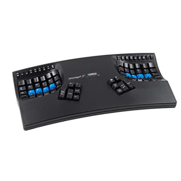 Kinesis Advantage2 Quiet LF Ergonomic Keyboard (KB600LFQ)