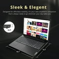 thumbnail image 3 of LENOVO V15 Gen 3 Laptop, 15.6" FHD Display, Intel Core i5-1235U, 40GB RAM, 1TB SSD, Webcam, HDMI, RJ45, Wi-Fi, Numeric Keypad, Windows 11 Home, Black, 3 of 5